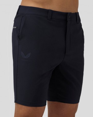 Castore Golf Water-Resistant Shorts Azul Marinho | THXS27095