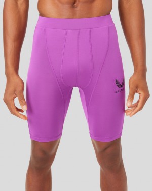 Castore Violet Baselayer Shorts | ZTRF76481