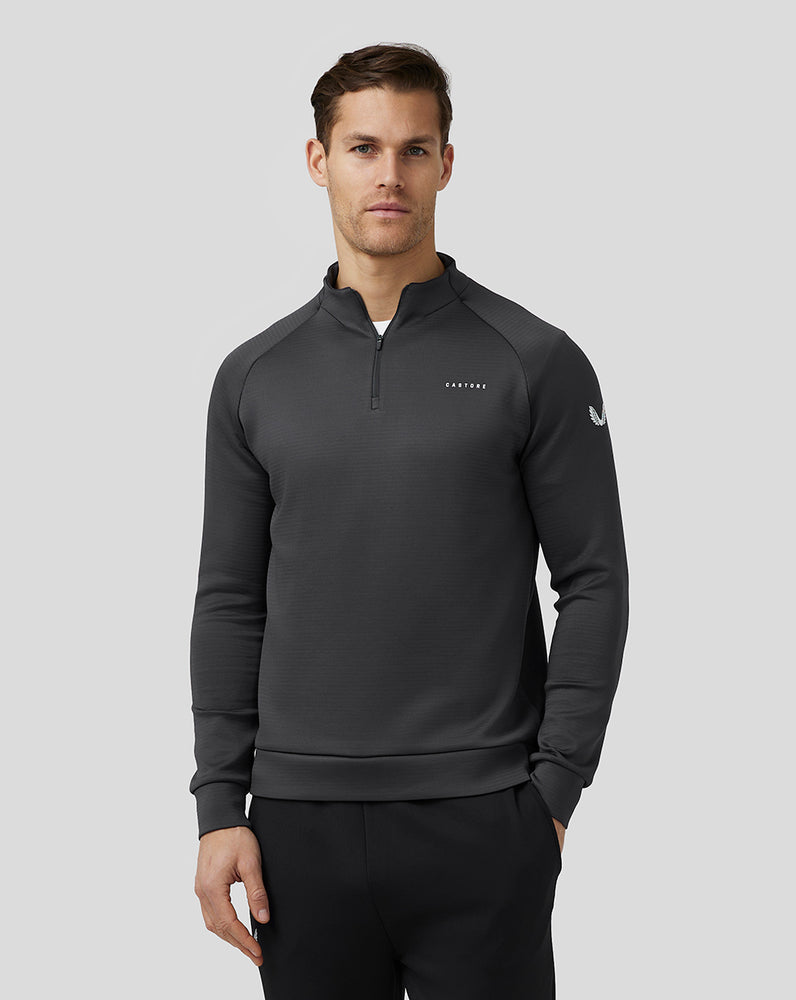 Castore Aeroscuba 1/4 Zip Gunmetal | QKZR75602