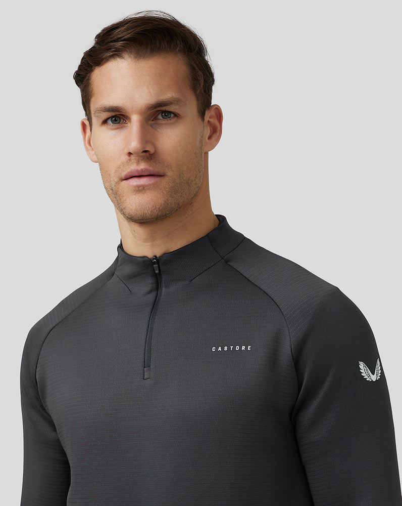 Castore Aeroscuba 1/4 Zip Gunmetal | QKZR75602