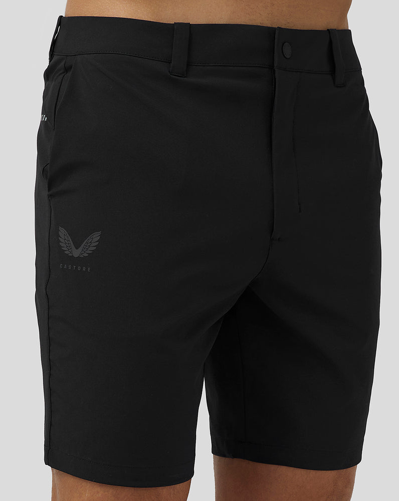 Castore Golf Water-Resistant Shorts Pretas | XBOV28159